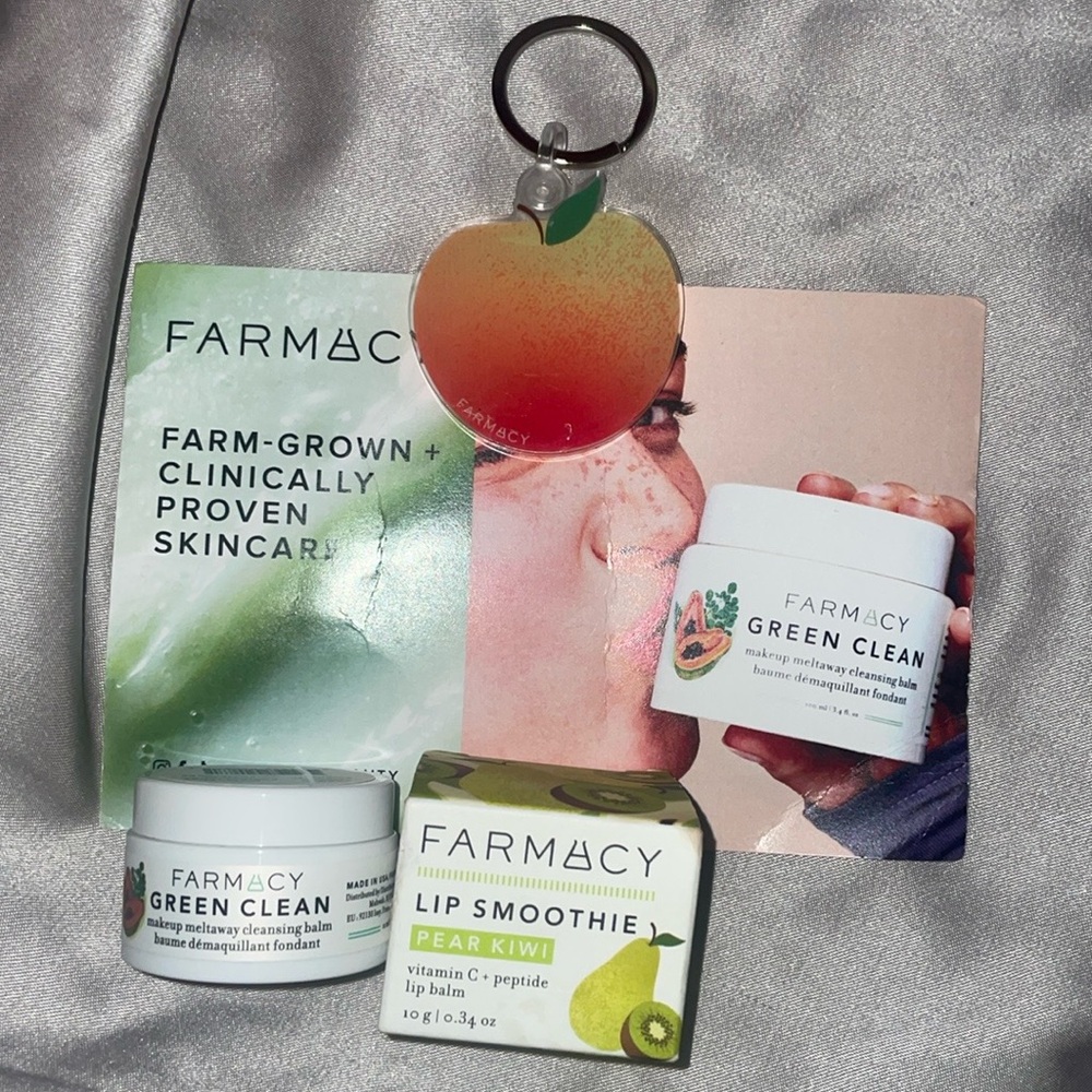 Farmacy Lip Smoothie Peptide Lip Balm kiwi bundle